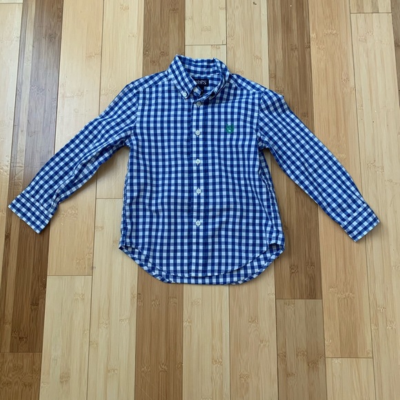 Boys Gap lined Pull on Pants and Chaps Check Shirt - Picture 2 of 8